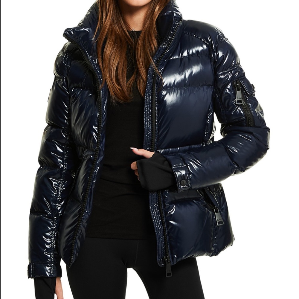 Sam Freestyle Down Jacket Navy Blue Size M
